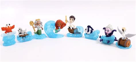 New The Little Mermaid Pleased Meal Toys Arrive At Mcdonalds