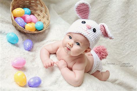 Pin By Denise Andrade On Baby Baby Easter Pictures Easter Baby