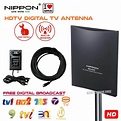NIPPON NA-618 DIGITAL TV ANTENNA WITH BOOSTER FREE CABLE WATCH MYTV ...