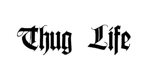 Thug Life Font Ifree Fonts