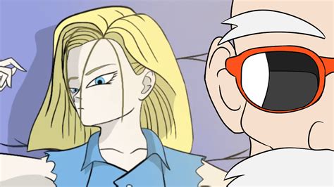 Android 18 And Your Roshi Again