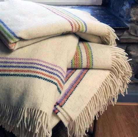 British Wool Howgill Blankets Ali Sharman Handweaver