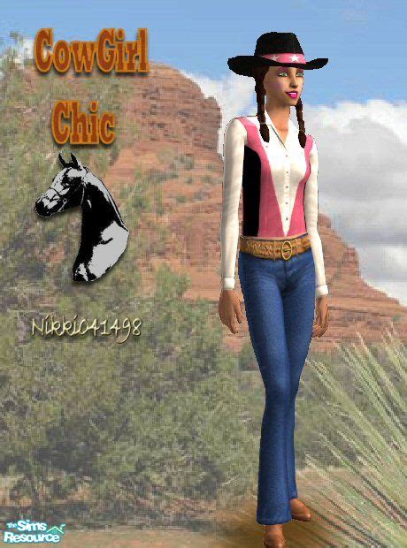 The Sims Resource Cowgirl Chic Jeans