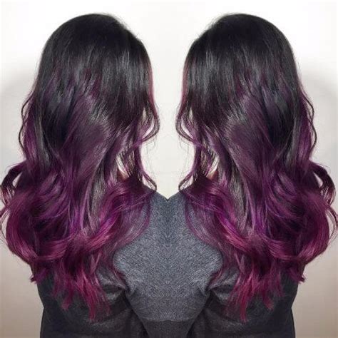Purple Ombre Hair Capellistyle