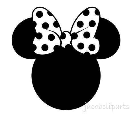 Minnie Mouse Svg Minnie Mouse Cut File Minnie Mouse For Etsy