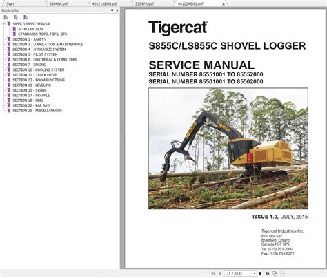 Hot Tigercat Machine Gb Pdf Service Manual Operator S