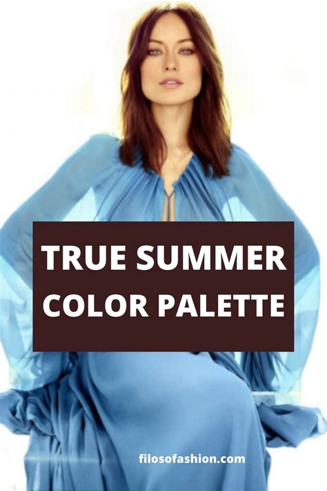 True Summer Color Palette Get Your Best Wardrobe And Makeup In