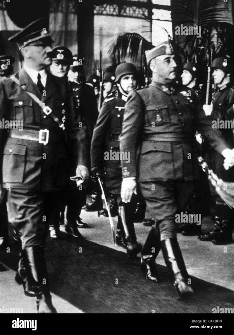 Adolf Hitler Francisco Franco Hi Res Stock Photography And Images Alamy