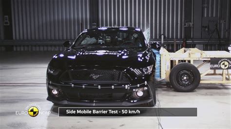 Euro Ncap Crash Test Of Ford Mustang Youtube