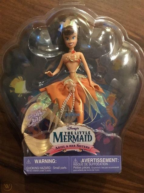 the little mermaid ariel and her sisters attina doll disney rare 1869926715