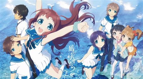 Review Nagi Asu Nagi No Asukara A Lull In The Sea Anime Merfolk Merman Mermaid Little