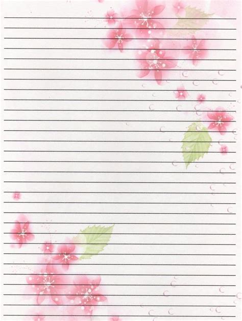 Free Printable Lined Paper For Letter Writing