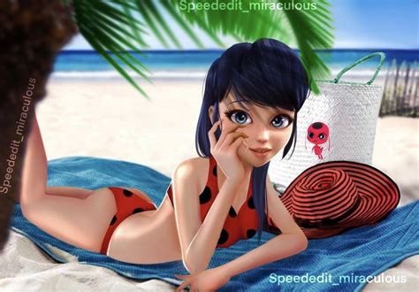 Miraculous Ladybug Swim Suit Animated Rigged 3d Model Vlr Eng Br
