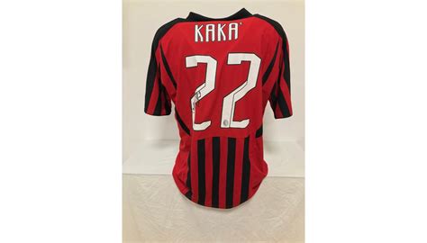 Kakás Official Milan Signed Shirt 200708 Charitystars
