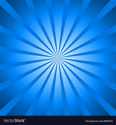 Background Blue Rays Royalty Free Vector Image