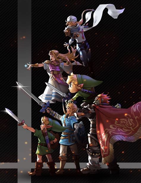 The Legend Of Zelda Super Smash Bros Ultimate Characters The Legend Of