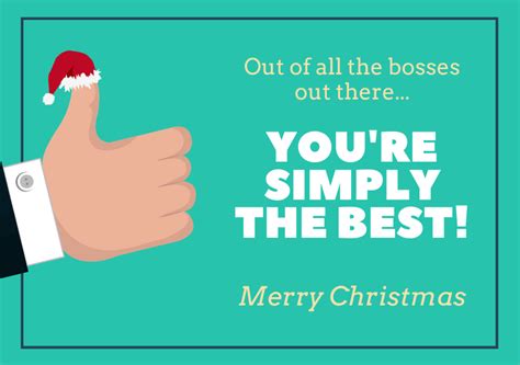 75 Perfect Christmas Messages To Your Boss