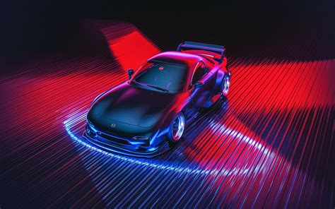 Cool Neon Cars Wallpapers Wallpaper Cave