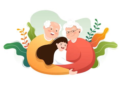 Best Happy Grandparents Day Illustration Download In Png And Vector Format