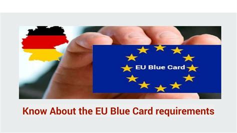 Ppt Know About The Eu Blue Card Requirements Powerpoint Presentation