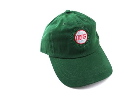 Mini Cooper Cap Hat W Cooper Wreath Green