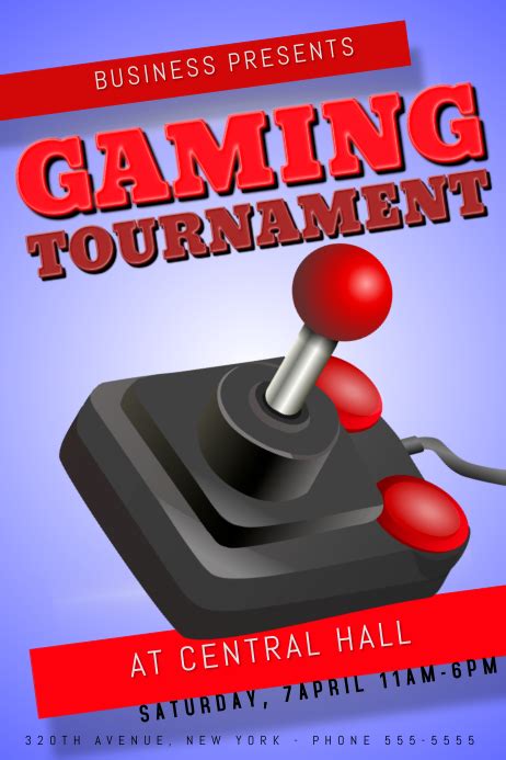 Gaming Tournament Flyer Template Postermywall