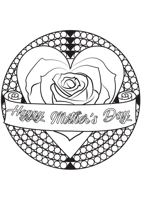 You are reading mother's day coloring pages in spanish url address: Happy mothers day to color for kids - Happy Mothers day ...