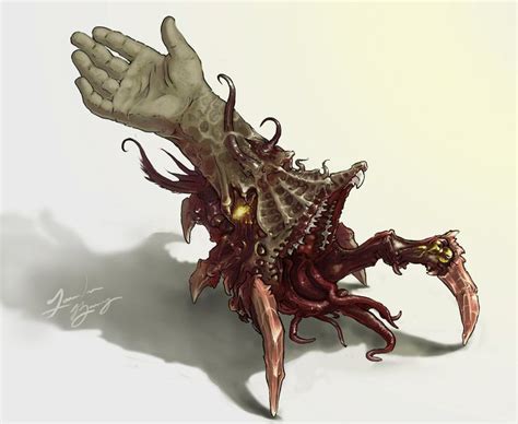 Walking Limb Parasite By Deano Landon On Deviantart Fantasy Monster