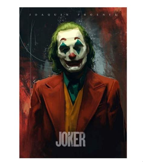 Joker Movie Comics Wall Art Poster Pictures Canvas Poster