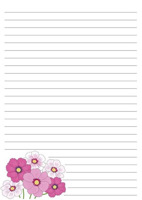 Letter Stationery Page Borders Design Origami Paper Art Notes Art
