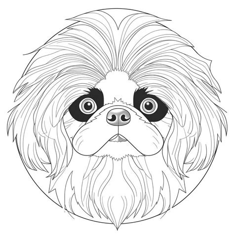 Japanese Chin Color Plates Mandala Animals