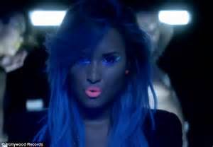 Demi Lovato Shows Her Racy Side In Wet And Wild Music Video Neon Lights