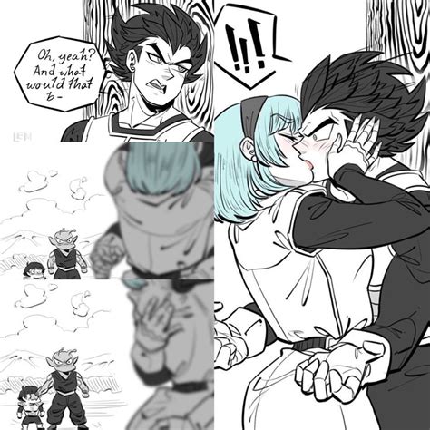 Bulma E Vegeta Dragon Ball Super Manga Dragon Ball Super Art Dragon