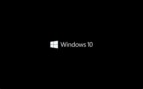 Windows 10 Microsoft Windows Operating Systems Minimalism Logo