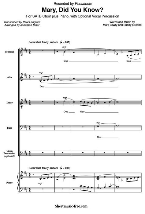 75%(4)75% found this document useful (4 votes). Mary Did You Know Pentatonix Sheet Music | Sheet music, Pentatonix, Piano sheet music pdf