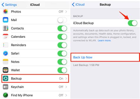 Select what you want and export readable backed up data on computer. How to Backup iPhone 6/6s to iCloud Basic Tip - iMobie Guide
