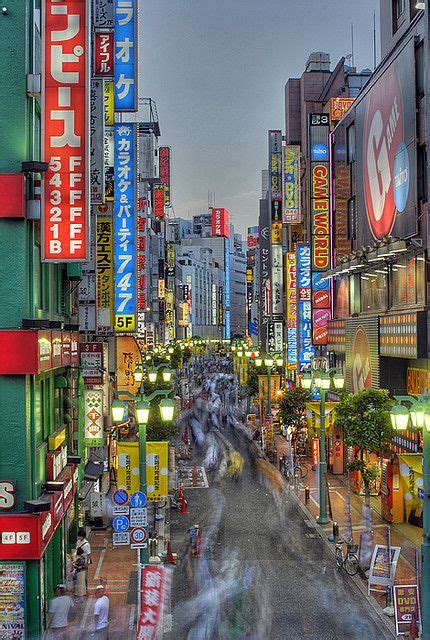 Shinjuku Street Japan Travel Tokyo Japan Places To Go