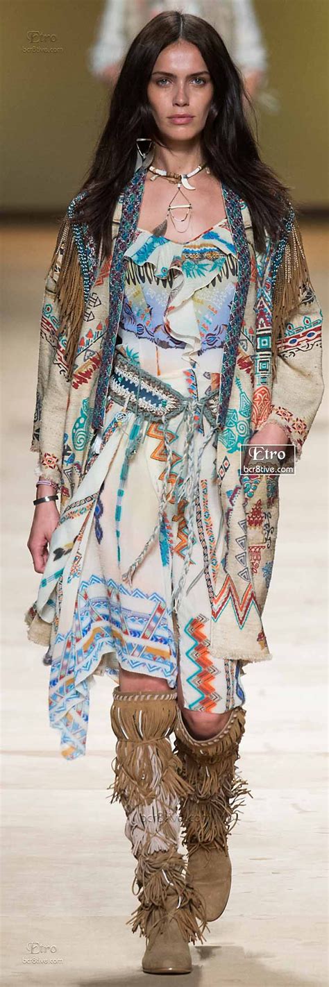 Etro Spring 2015 16 Collection Be Creative Native American Inspired