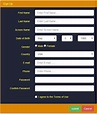 46 Creative Best registration form design in html for Design Ideas ...