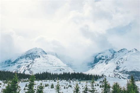 Free Stock Photo Of Mountain Landscape Mountains Range Snow Sky Peak