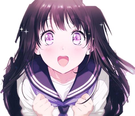 A Anime Girl Happy Anime Girl
