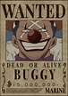 Buggy The Clown One Piece Wanted Poster Poster Digital Art by Jeffery ...