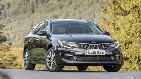 2017 Kia Optima Sportswagon Diesel Uk Spec Front Three Quarter