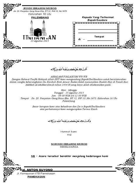 Buat undanganmu jadi lebih unik dan berkesan dengan undangan digital berbasis website di undangkita.com. Contoh Undangan Buat Sunatan