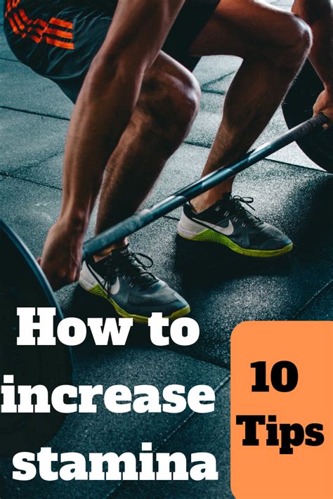 10 Easy Tips To Increase Stamina Increase Stamina Increase Stamina