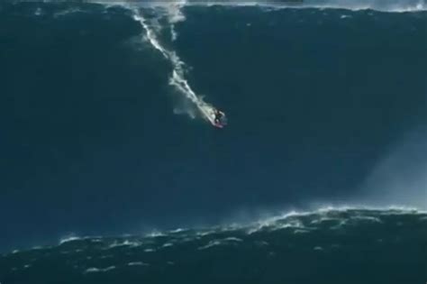 Surfer Sets World Record By Riding 78 Foot Wave