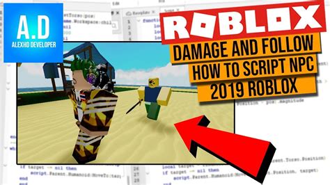 How To Script Npc Walking And Attack In Roblox Studio Youtube