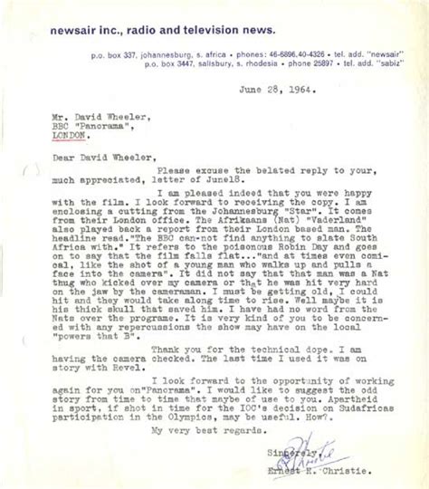 Contextual translation of friendly letter into afrikaans. BBC - Archive - Apartheid in South Africa - Letter from a ...