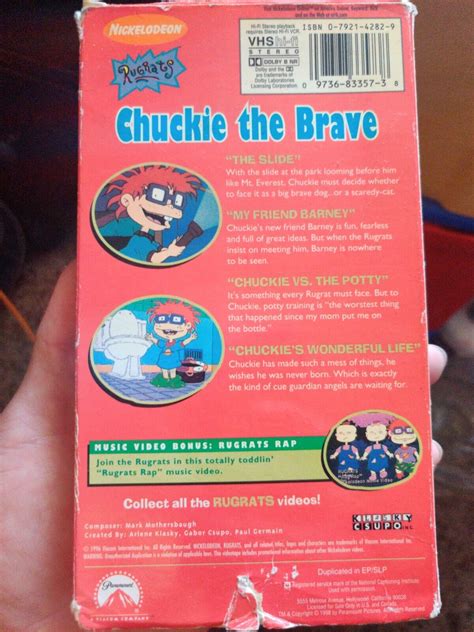 Rugrats Chuckie The Brave VHS 1994 97368335738 EBay