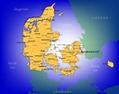 Denmark Wall Map | Maps.com.com